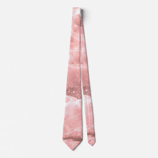 Gravata Pink Salt Rock Textures (Frente)