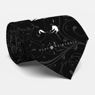 Gravata Pintball Skull Tie