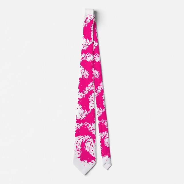 Gravata Pintor rosa Tie (Frente)