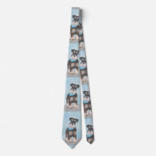 Gravata Pintura de Schnauzer (Miniatura) - Cachorro Origin