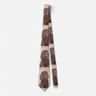 Gravata Pintura em espanhol de água irlandesa - Arte origi