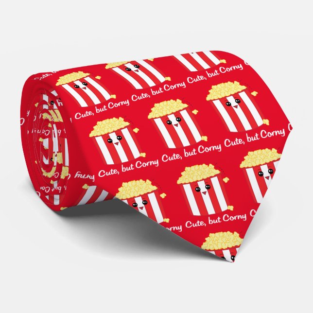 Gravata Pipoca doce, mas magra (Rolled)