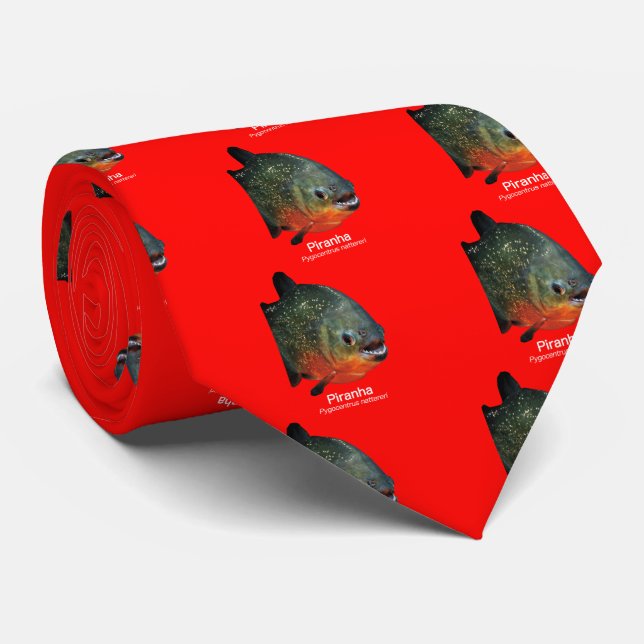 Gravata Piranha (Rolled)