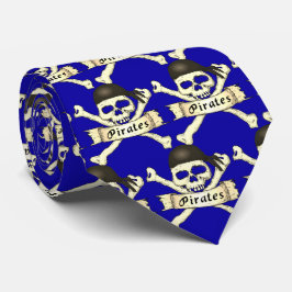 Gravata Pirates Team Mascot Futebol Baseball Tie