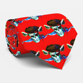 Gravata Pirates Team Mascot Futebol Baseball Tie