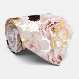 Gravata PixDezine Boho H2 Dusty Rosas Borgonha