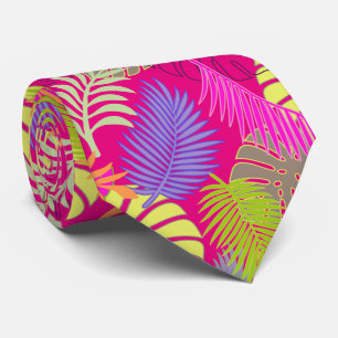 Gravata PixDezines floresta tropical/fundo DIY