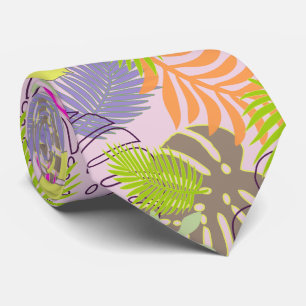 Gravata PixDezines floresta tropical/fundo DIY