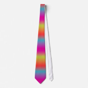 Gravata PixDezines gelo raspado/cores neon retrô