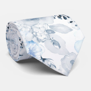 Gravata PixDezines H2 Marinho azul poeirado Rosa Coletor