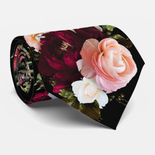 Gravata PixDezines Moody Flowers Frescas Frescas FAZEM Pla