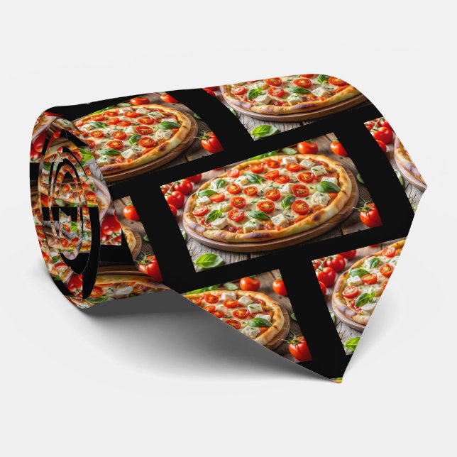 Gravata Pizza Restaurant Waiter Tie (Rolled)