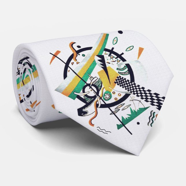 Gravata Placa IV - Kandinsky (Rolled)