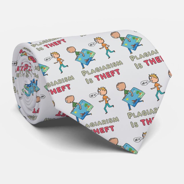 Gravata Plagiarism Is Theft (Rolled)