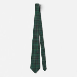 Gravata Plaid Green Blue Tartan Traditional Style Neck Tie