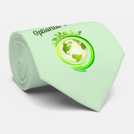 Gravata Planeta Verde do Dia da Terra