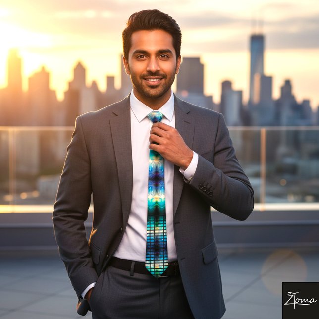 Gravata Pneus de pescoço com explosão nuclear de linha (Criador carregado)