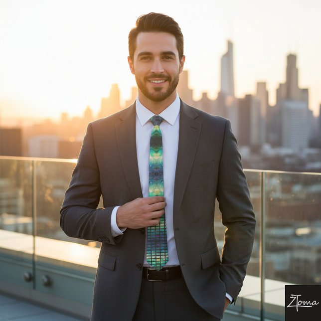 Gravata Pneus de pescoço com explosão nuclear de linha (Criador carregado)