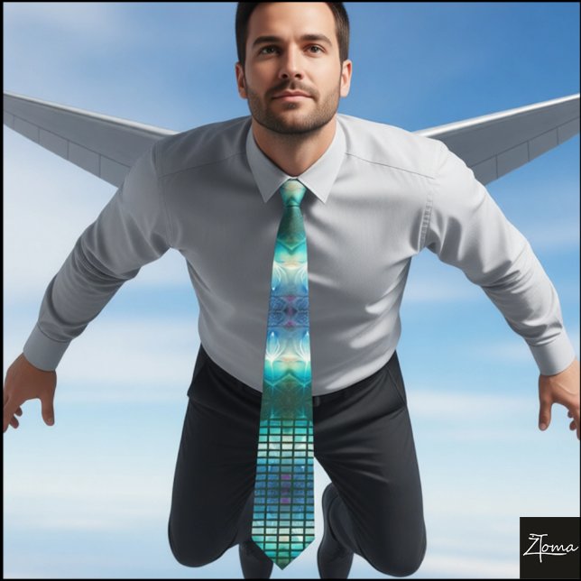 Gravata Pneus de pescoço com explosão nuclear de linha (Criador carregado)