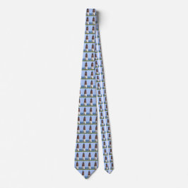Gravata Point Judith Lighthouse, Rhode Island Mens Tie