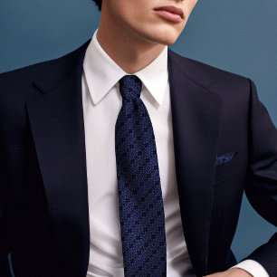 Gravata Polka Azul Vitoriano Stars Vintage Homens