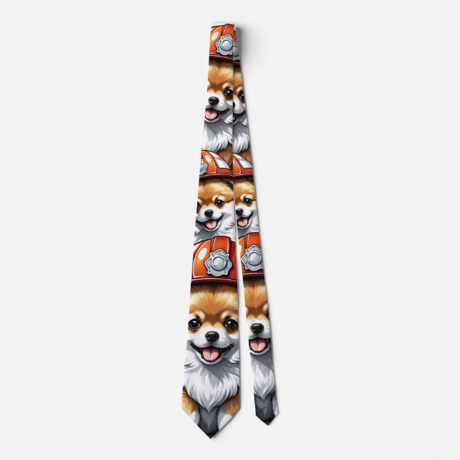 Gravata Pomerânia Fireman Tie (Frente)