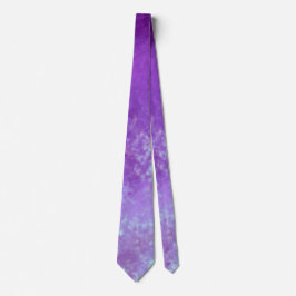 Gravata Ponta de Efeito da Nuvem Roxa Escura - Saia em Est
