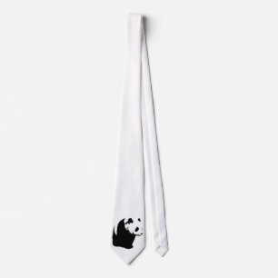 Gravata Pop Art Panda Neckwear