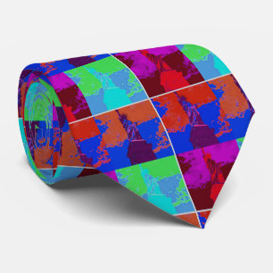 Gravata Pop Art Style Estátua da Liberdade