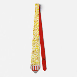 Gravata Popcorn Cinema Necktie Design