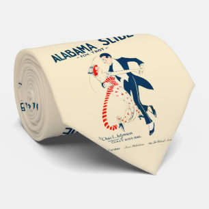 Gravata Poster vintage do trote do Fox da corrediça de