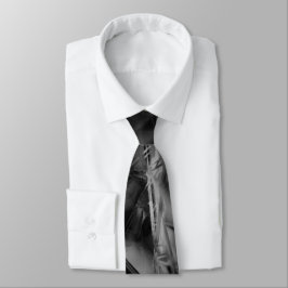 Gravata Praças torcidas, pretas e cinzas