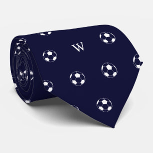 Gravata Presente de Futebol Americano com Monograma Inicia