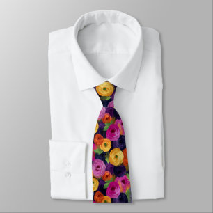 Gravata Presente de Natal Chic para Marido Ranunculus