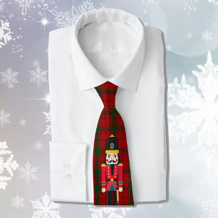 Gravata Presente de Natal de Noz-Cracker que Arranca Homen