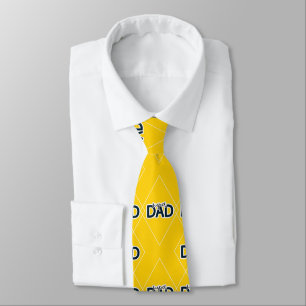 Gravata Presente do Super Pai para o Padre Amarelo
