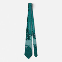 Presente do Teal Green Paint Splatter Party - Tie
