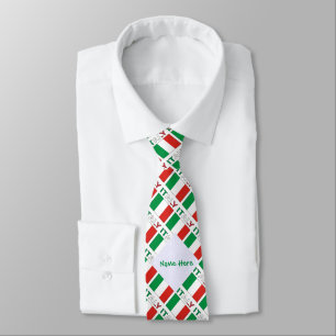 Gravata Presente Personalizado Dia da República Bandeira I