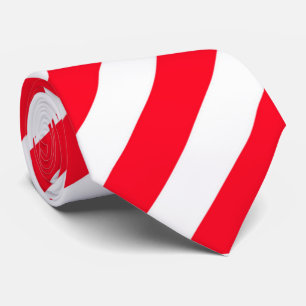 Gravata Presente Red Stripe para homens, presente para cas