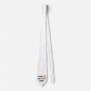 Gravata Presentes brilhantes dos t-shirt das cores Mimi do
