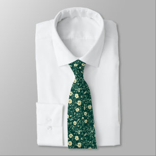 Gravata Presentes Clássicos Para Homens Floral Vitoriano