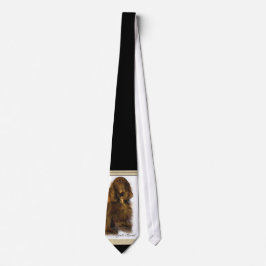 Gravata Presentes de arte do Field Spaniel
