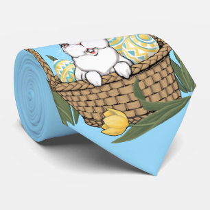 Gravata Presentes de Páscoa na páscoa do Coelho de Arte 