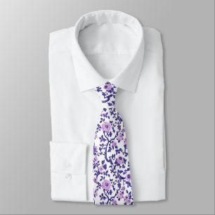 Gravata Presentes Pessoais Elegantes Floral Vitoriana