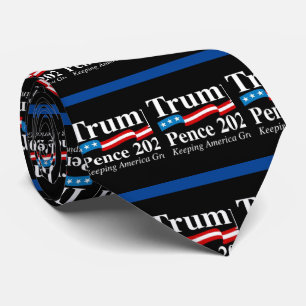 Gravata Presidente Donald Trump 2020 Necktie
