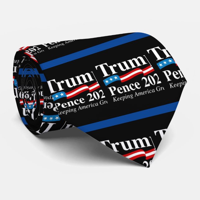 Gravata Presidente Donald Trump 2020 Necktie (Rolled)