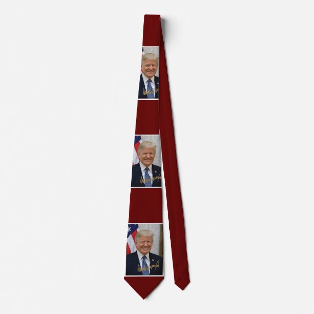 GRAVATA PRESIDENTE DONALD TRUMP NECK TIE (Frente)