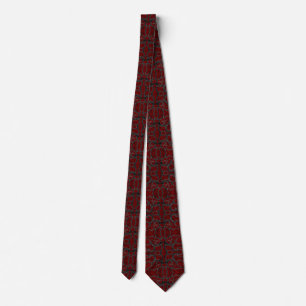 Gravata preta e burgundy