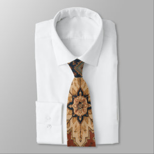 Gravata Preta e Dourada Elegante