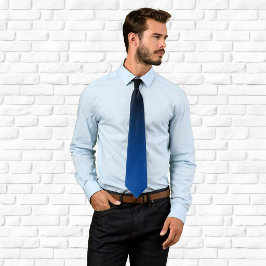 Gravata Preto Moderno e Gradiente Azul Profundo